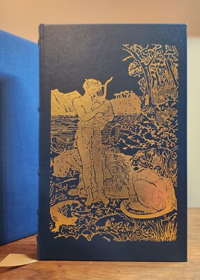The Blue Poetry Book by Andrew Lang - Easton Press Collectors' 1st Ed 2014 VG++-image