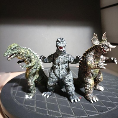 HG Godzilla Repaint Set Destruction Monsters Kit Used-image