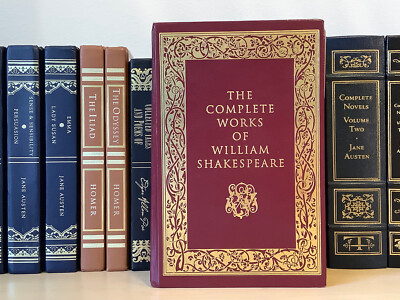 The Complete Works of William Shakespeare ,  leather-image