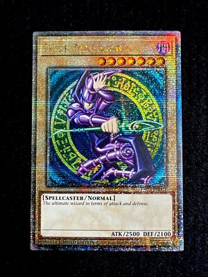 🔥YUGIOH • DARK MAGICIAN • QUARTER CENTURY SECRET RARE • TN23-EN001 • NM🔥-image