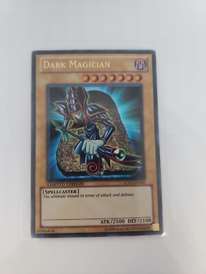 Yu-Gi-Oh! TCG Dark Magician Legendary Collection LC01-EN005 Limited Ultra Rare-image