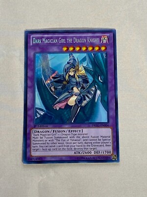 Yu-Gi-Oh! First Edition Secret Rare Dark Magician Girl the Dragon Knight-image