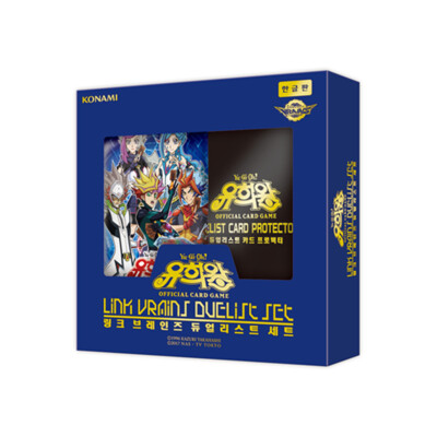 Yu-Gi-Oh YUGIOH Card Link Vrains Duelist Set Booster box Korean ver.-image