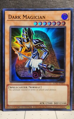 Yugioh Dark Magician Limited Edition LC01-EN005 Foil Card TCG-image