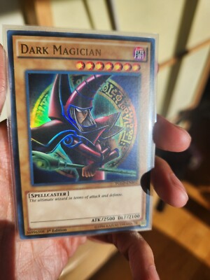 YuGiOh RED DARK MAGICIAN (ARKANA) YUGI DECK ▪️ ULTRA RARE ▪️ 1st-image