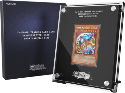 Yu-Gi-Oh Trading Card Game Stainless Steel Card Dark Magician Girl-image