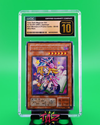 Yu-Gi-Oh! 2001 Toon Dark Magician Girl #G602 [[ CGC PRISTINE 10 ]] Japanese RARE-image