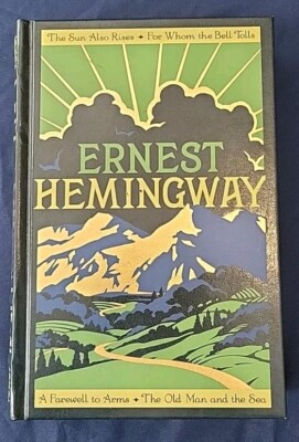 Ernest Hemingway (4) Four Novels - Bonded Leather Collector Hardcover-image