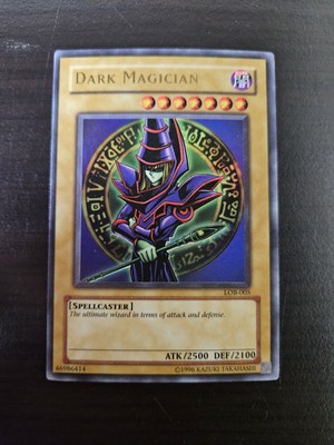 Dark Magician LOB-005 The Legend of Blue Eyes White Dragon Yu-Gi-Oh -image