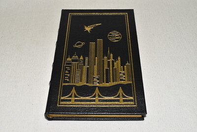 Easton Press CITY Clifford D. Simak LEATHER 1995 1ST Science-Fiction FINE/RARE!-image
