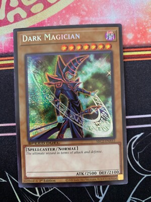 Yugioh Dark Magician Prismatic Secret Rare SBC2-image