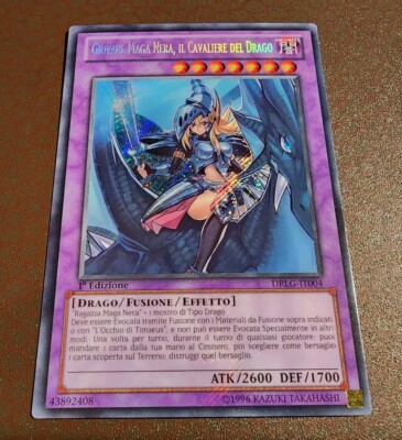 Yu-Gi-Oh! Dark Magician Girl the Dragon Knight (Italian) -DRLG- Secret Rare NM!-image