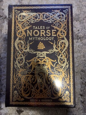 TALES OF NORSE MYTHOLOGY by Helen Guerber Brand New Sealed Leather Bound Gift-image