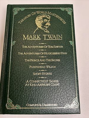 MARK TWAIN (TREASURY OF WORLD MASTERPIECES) **Mint Condition**-image