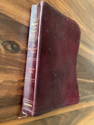 Thompson Chain-Reference Bible First Printing 1983 International Red Letter-image