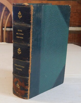 SIGNED ltd ed COLLECTED POEMS EDWIN ARLINGTON ROBINSON - Lincoln MacVeagh copy-image