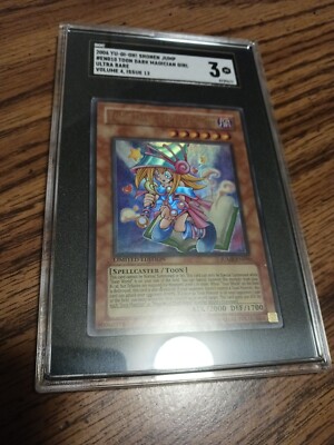 Yu-Gi-Oh! TCG Toon Dark Magician Girl Shonen Jump Promo JUMP-EN010 Limited...-image