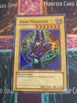 Yu-Gi-Oh! Dark Magician SYE-001 Super Rare Unlimited Moderately Played-image