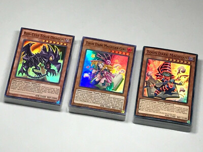 Complete Pegasus Deck! Toon Dark Magician Girl + Blue-Eyes Toon D *Hot* + Bonus!-image
