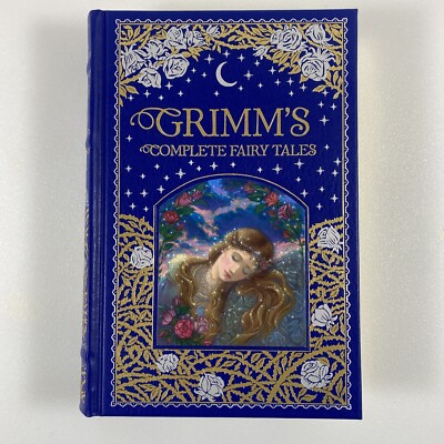 GRIMM'S COMPLETE FAIRY TALES Brothers Grimm Bonded Leather Illustrated Sterling-image