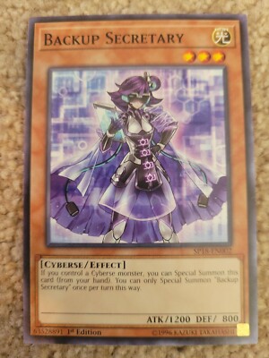 Backup Secretary - SP18-EN002 - Common 1st Edition New Star Pack VRAINS -image