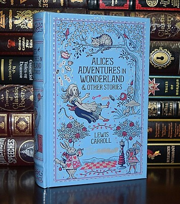 Alice in Wonderland & Stories by Carroll New Leather Bound Collectible-image