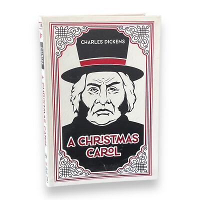 CHRISTMAS CAROL Charles Dickens Soft Faux Leather Flexi Bound Book Collectible-image