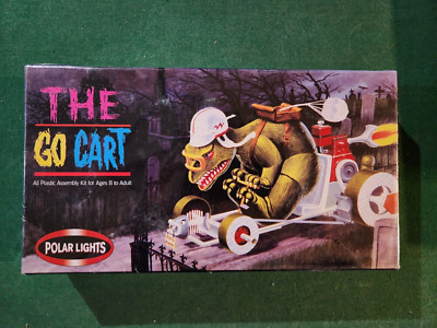 The Go Cart, Plastic Model Kit by Polar Lights, New in Box-image