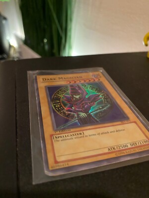 Dark Magician 1st Edition Yu-Gi-Oh! Card (1996)-image