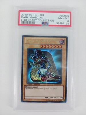 YuGiOh Dark Magician #LC01-EN005 2010 Ultra Rare PSA 8-image