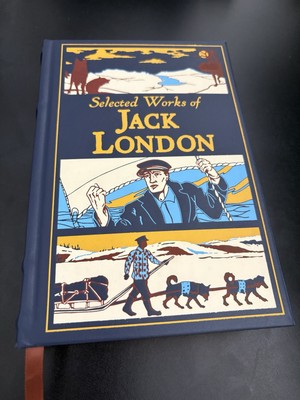 Canterbury Classics: Selected Works of Jack London  (Leather-Bound/Gold Foil)-image