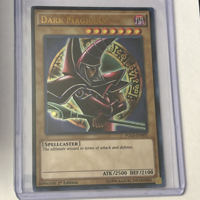 Dark Magician YGLD-ENB02 Ultra Rare 1st Edition-image