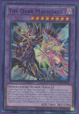 Yugioh The Dark Magicians Super Rare RA04-image