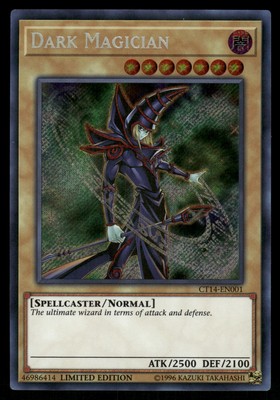 Yugioh! Dark Magician CT14-EN001 Secret Rare-image