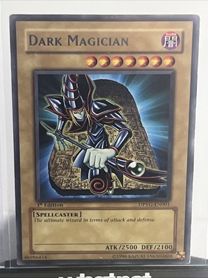 Yu-Gi-Oh! Dark Magician DPYG-EN001 Rare 1st Edition Near Mint-image
