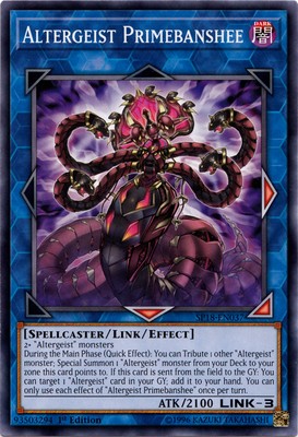 Altergeist Primebanshee - SP18-EN037 - Common - 1st Edition x1 - Near Mint-image