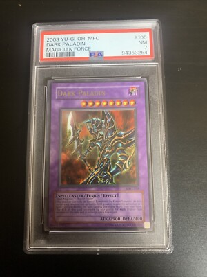 2003 Yu-Gi-Oh! MFC Dark Paladin PSA 7 - Magician's Force-image
