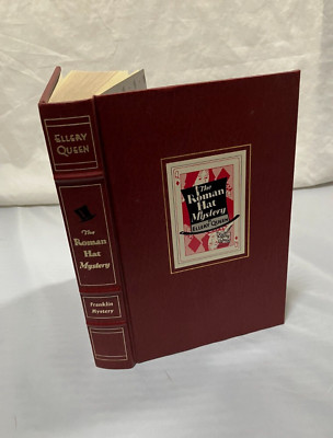 The Roman Hat Mystery Ellery Queen  Franklin Mystery Library 1989-image