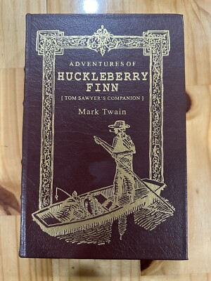 The Adventures of Huckleberry Finn EASTON PRESS 1994 Leather Collectors Edition-image