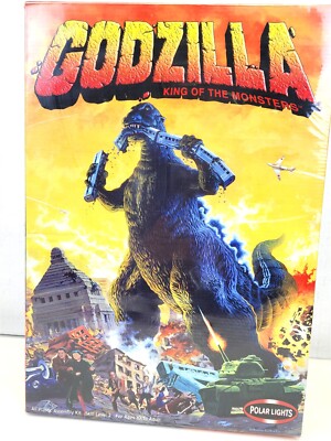 2001 Godzilla Model Kit #05046 Polar Light NEW Sealed Box ~ C40-image