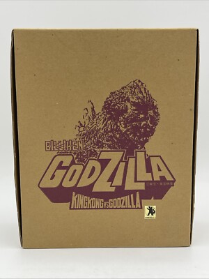 King Kong VS Godzilla Billiken Vinyl Model Kit Vintage 1986 NOS W/Original Box-image