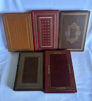 Franklin Library Classics X 5 Faulkner/Lewis/Louise Stevenson/McCullers/Parker-image
