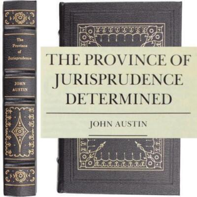 LAW LAWYER JUDGE LEGAL HISTORY PHILOSOPHY PROVINCE JURISPRUDENCE AUSTIN LEATHER-image