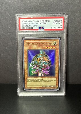 Magician’s Valkyria PSA 10 JUMP-EN009 Ultra Rare Limited Edition YUGIOH POP 38-image
