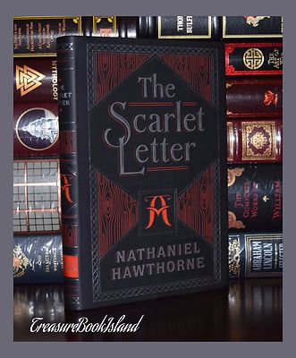 The Scarlet Letter By N. Hawthorne Brand New Leather Bound Collectible Classics-image