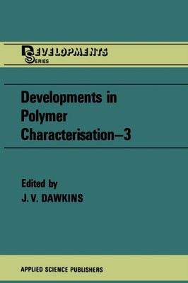 Dawkins - Developments in Polymer Characterisation-3 - New paperback o - S555z-image
