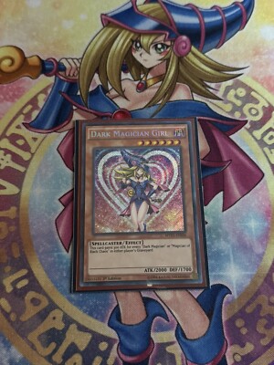 Yugioh Dark Magician Girl MVP1 1st Edition NM SECRET RARE-image