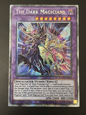 Yugioh The Dark Magicians Starlight Rare BACH-EN100 1st Edition Near Mint-image