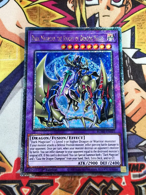 Dark Magician the Knight Dragon Magic blmr-en001 (NM) Quarter Century Yu-Gi-Oh!-image