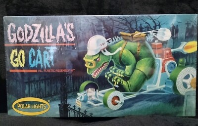 Polar Lights Godzilla’s Go Cart Plastic Model Kit – POL987 NEW SEALED-image